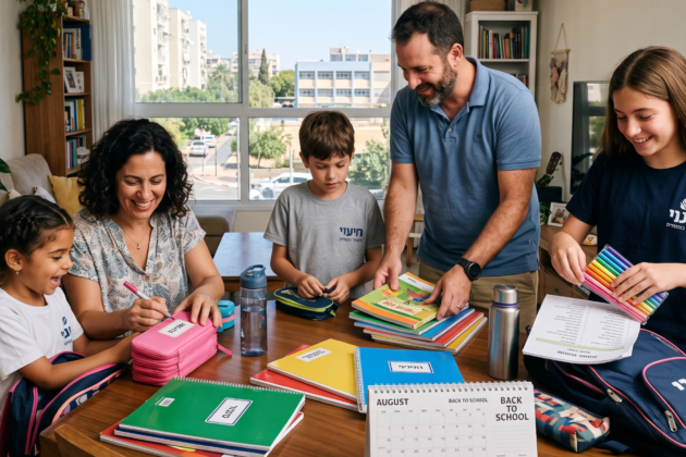 להכין את הילדים ואת עצמנו לשנת הלימודים